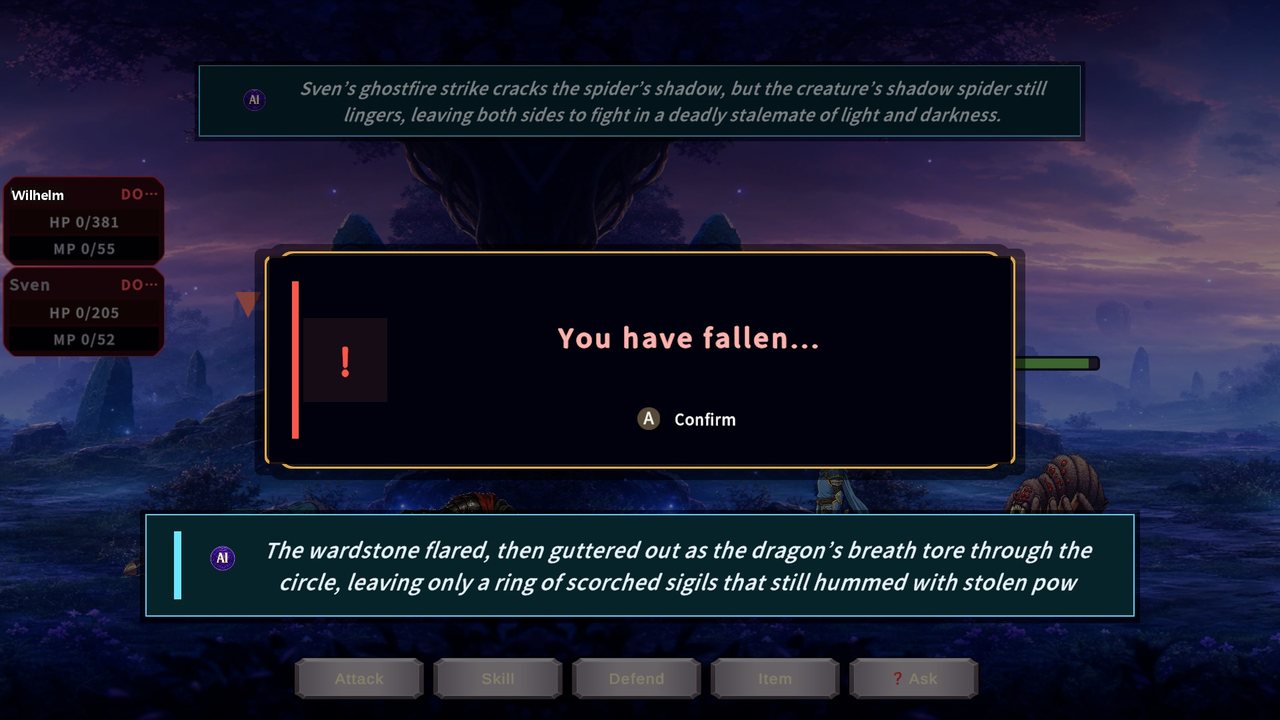 AI narration banners